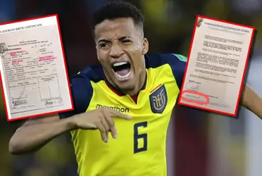O jornal britânico publicou nesta segunda feira documentos e áudios em que o jogador dá detalhes de sua verdadeira origem, situação que complicaria a seleção equatoriana para a Copa do Mundo.