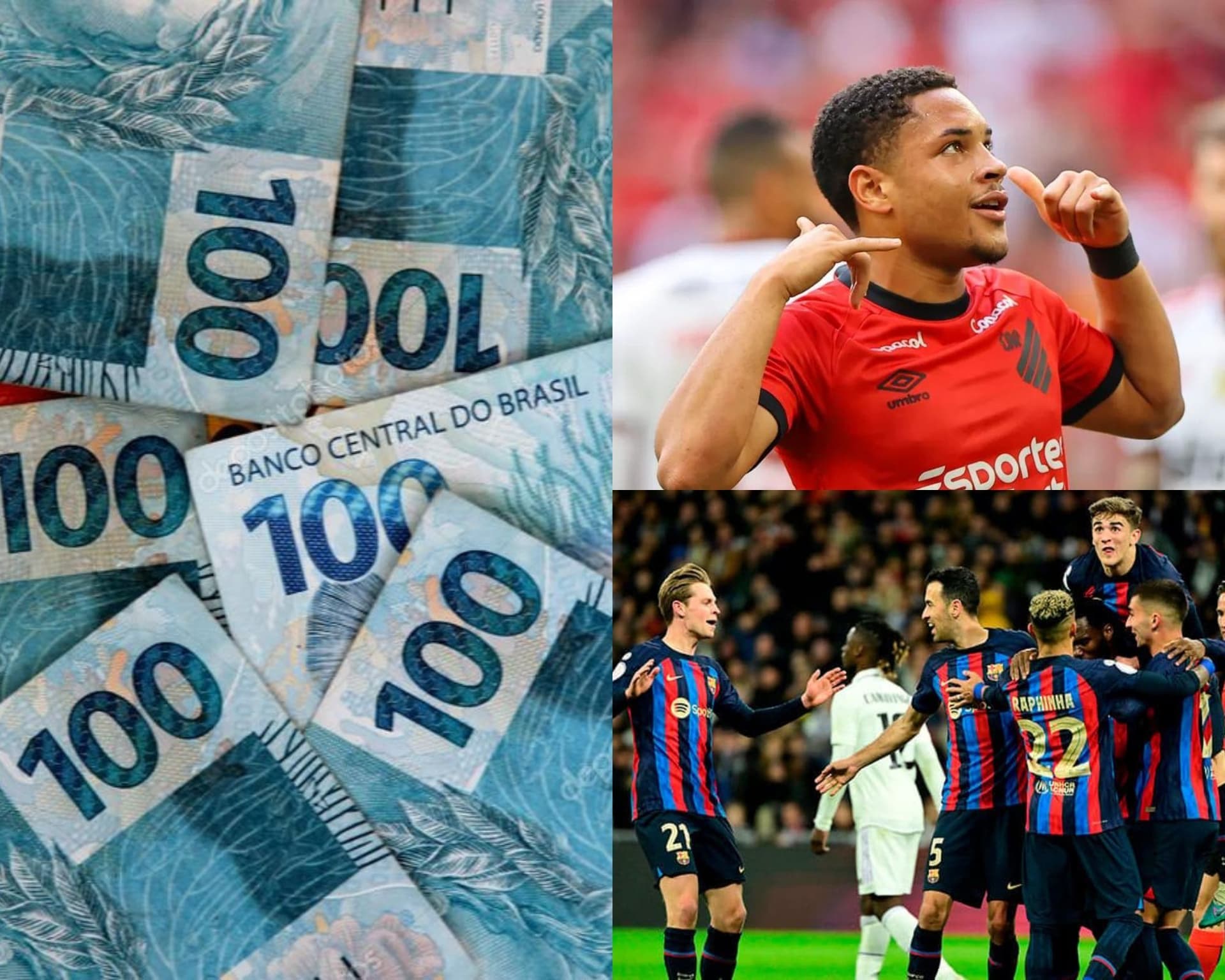 O jornal espanhol AS divulgou recentemente a notícia de que o Barcelona acertou a contratação do atacante Vitor Roque, do Athletico