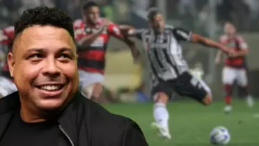 Joia criada por Ronaldo, agora Flamengo e Atlético-MG brigam para contratar ele