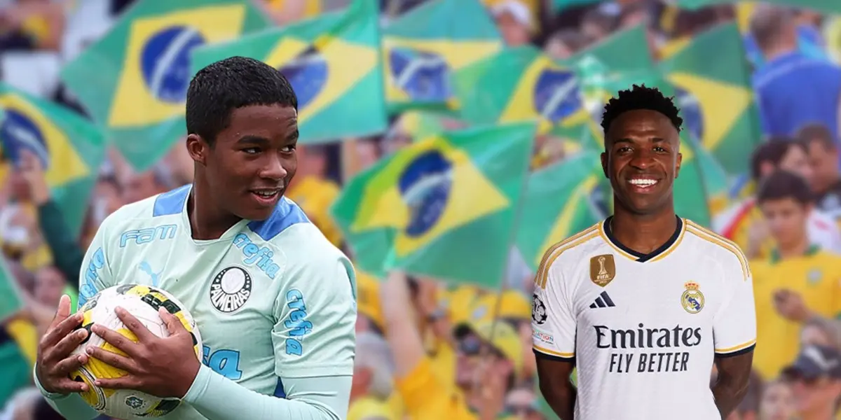 O look de Endrick acabou chamando a atenção durante a apresentação na Seleção Brasileira