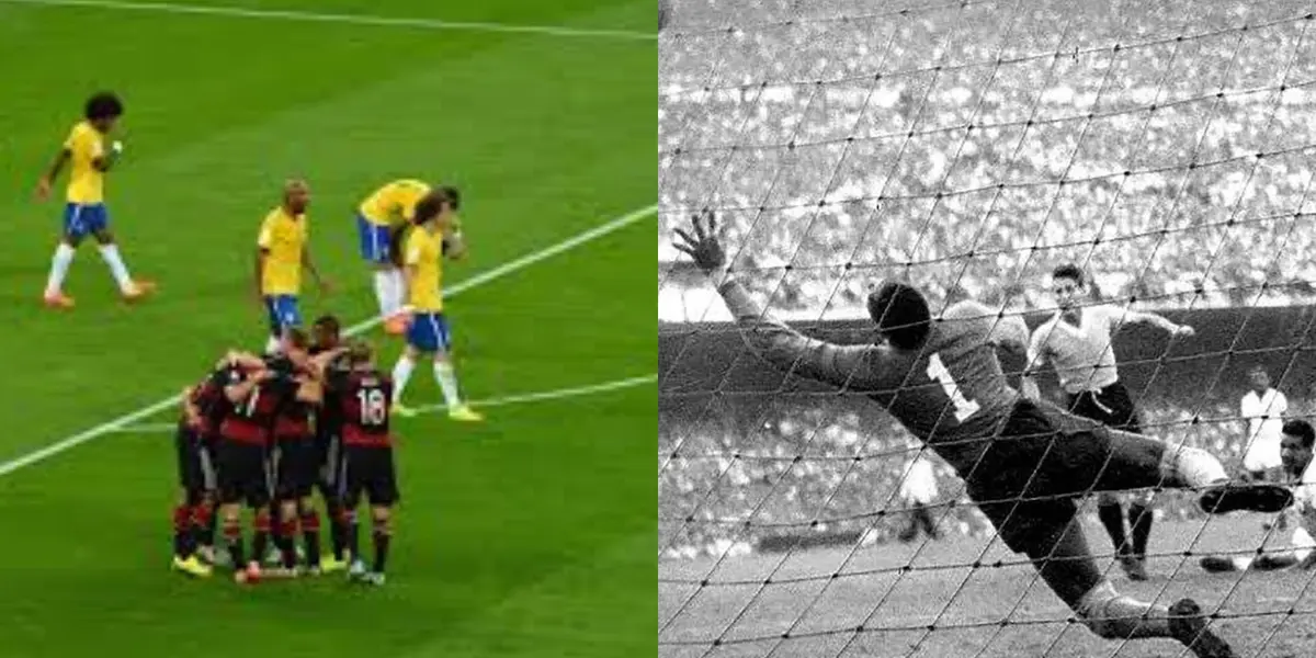 O Maracanazo e o 7-1 contra a Alemanha.