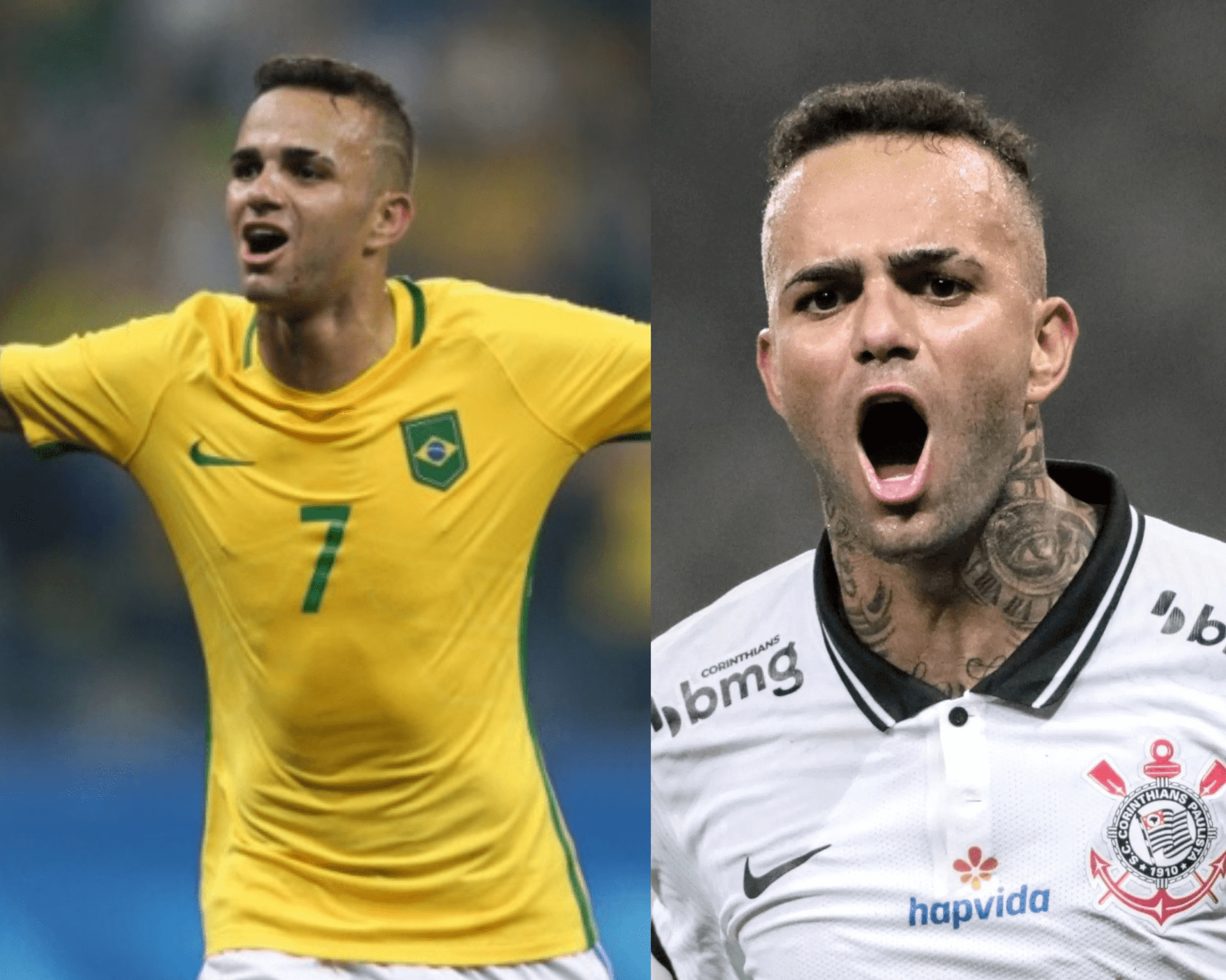 O meia-atacante Luan, contratado pelo Corinthians em 2020 após uma bem-sucedida passagem pelo Grêmio, enfrenta dificuldades