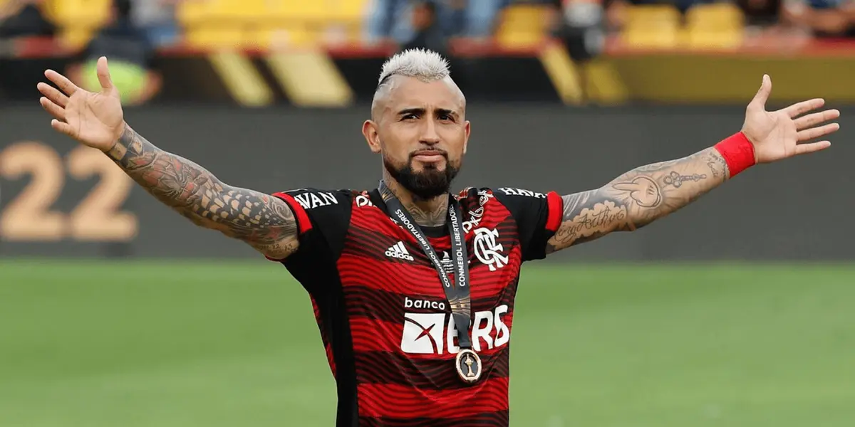 É revelado o time que quer tirar Vidal do Flamengo