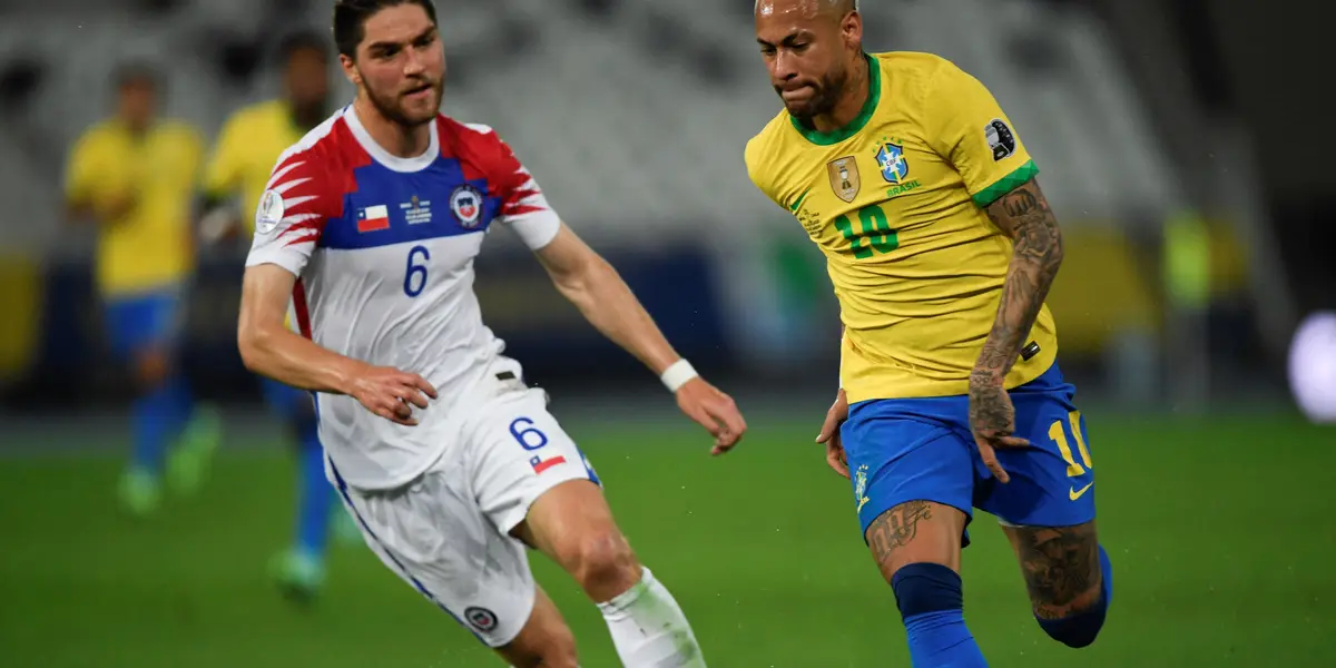 O meio-campista já está ansioso pelo jogo entre Chile e Brasil pelas Eliminatórias Qatar 2022, em Santiago: ele quer uma revanche depois de perder na Copa América.