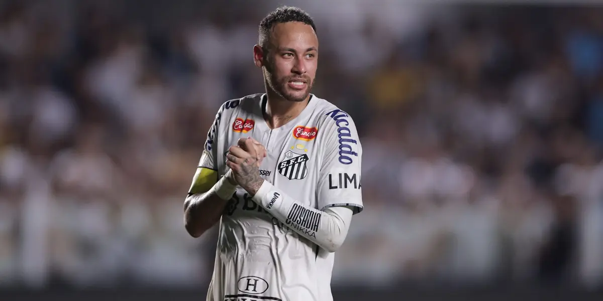 O motivo de Neymar não ter jogado a semifinal do Paulista (Foto: Santos)