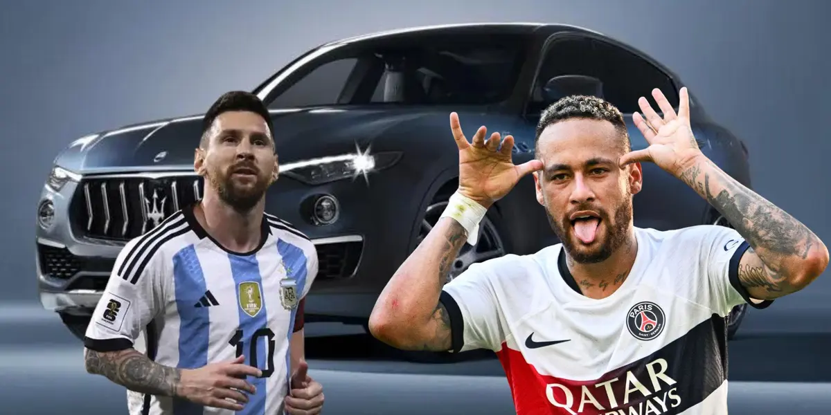 O peculiar veículo de Neymar