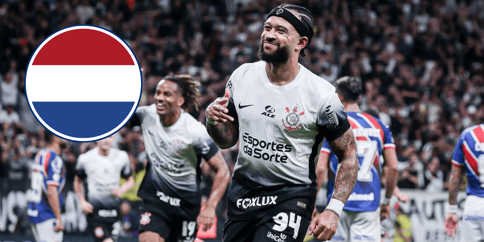 O que Depay faz que ajuda o Corinthians na Europa (Foto: Corinthians)