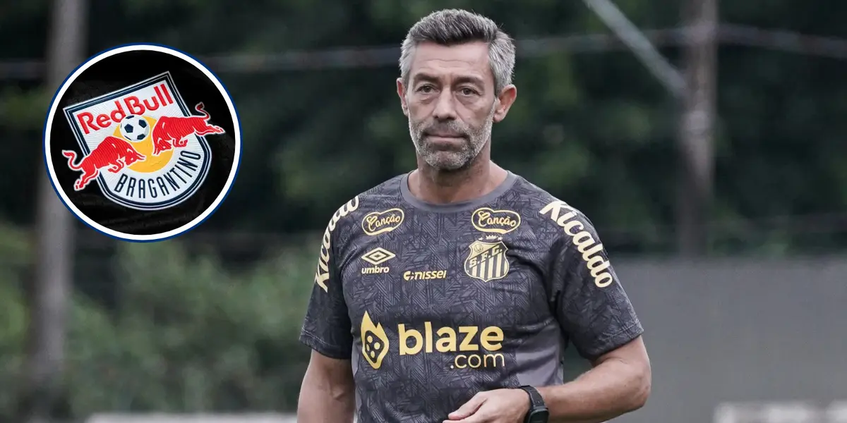 O que disse Pedro Caixinha sobre o Bragantino (Foto: Santos)