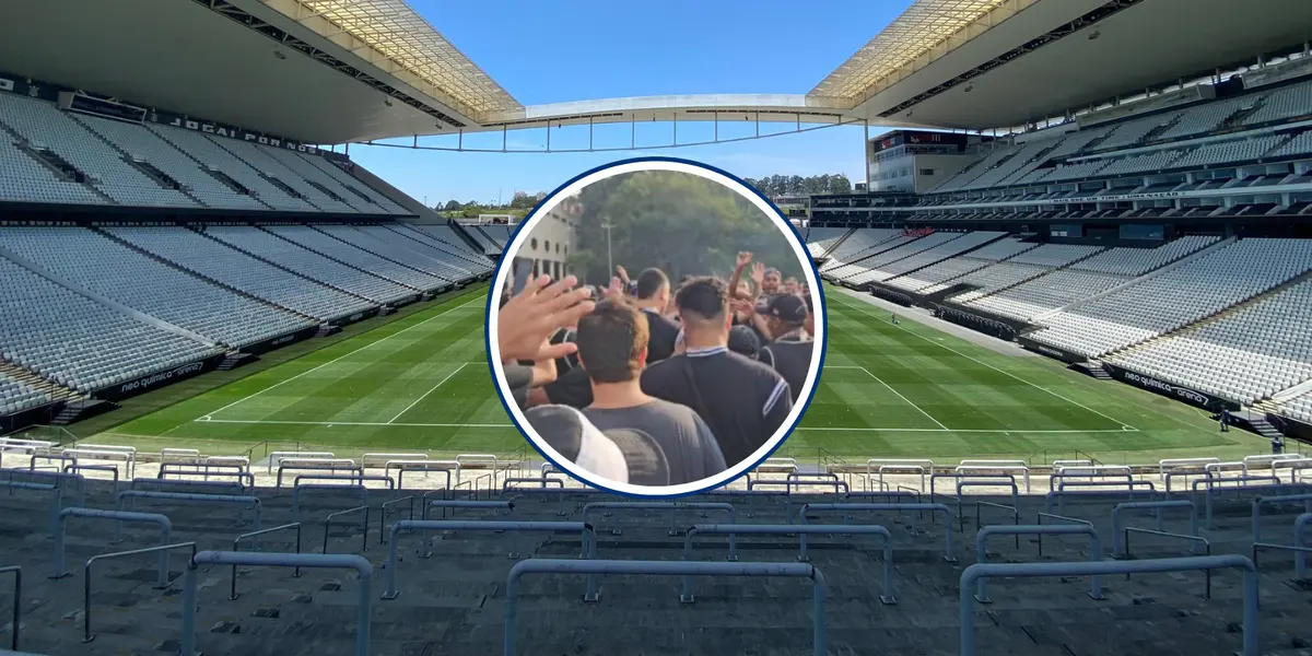 O que faz a torcida do Corinthians antes da semifinal do Paulista (Foto: Corinthians)