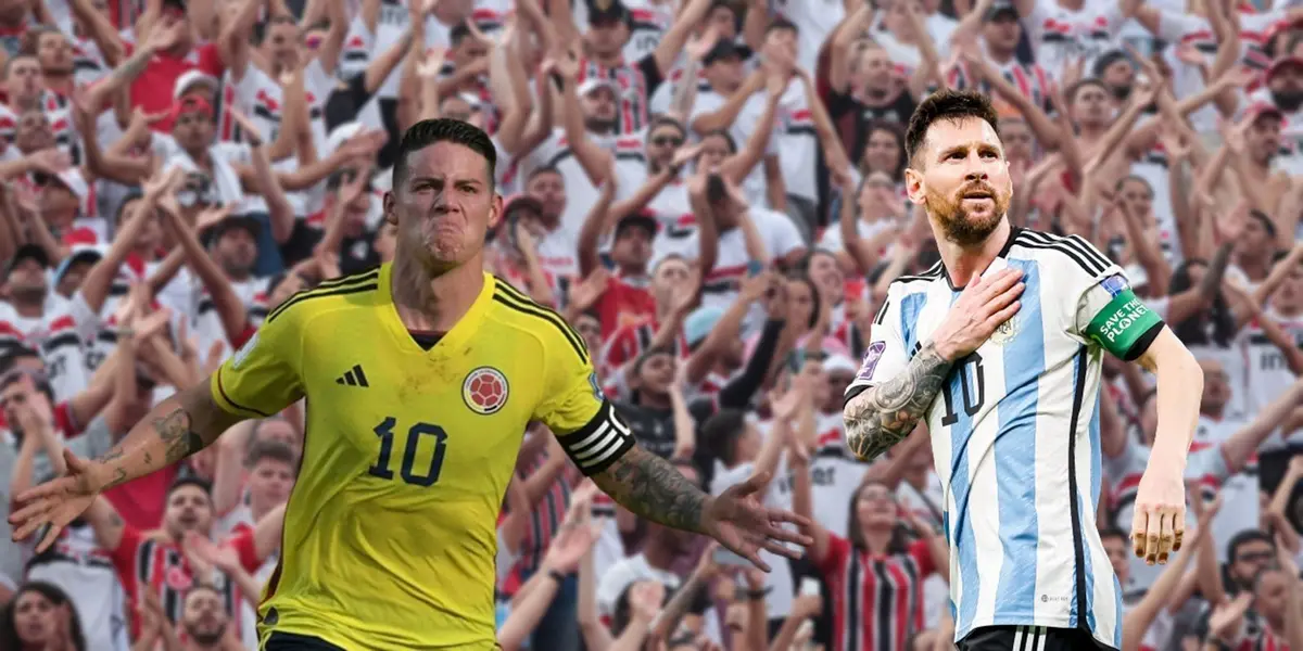 O que Messi disse a James Rodríguez que até hoje ninguém sabe o que é