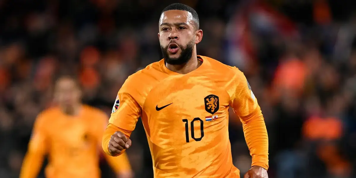 O que pode acontecer com Depay no próximos dias (Foto: Holanda)