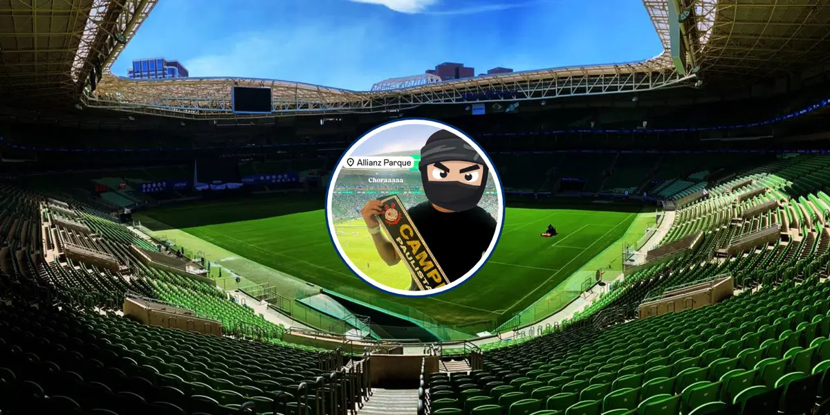 O que um torcedor do Corinthians faz no Allianz Parque (Foto: Corinthians)