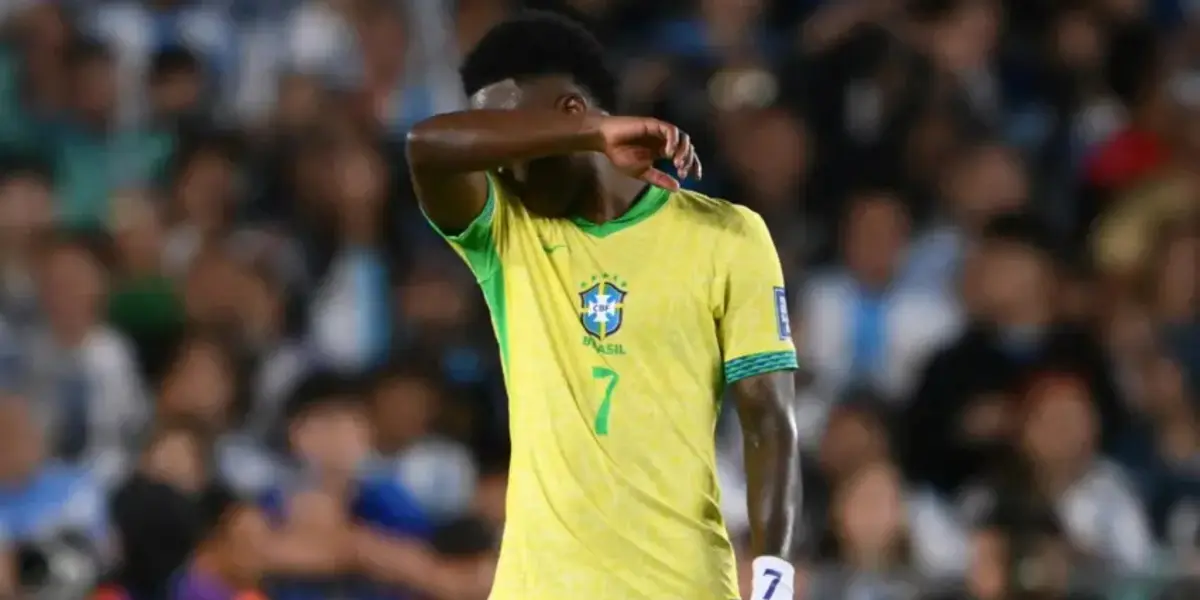 O que Vini Jr disse sobre a goleada da Argentina em cima do Brasil (Foto: CBF)