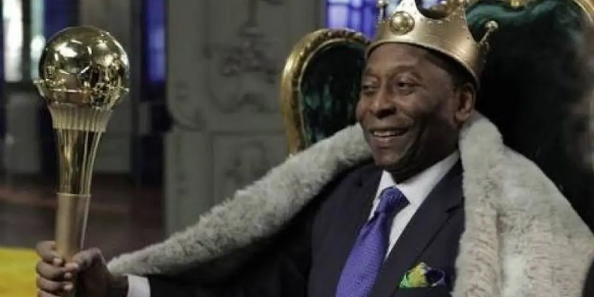 O rei do futebol deixou uma mensagem aos santistas