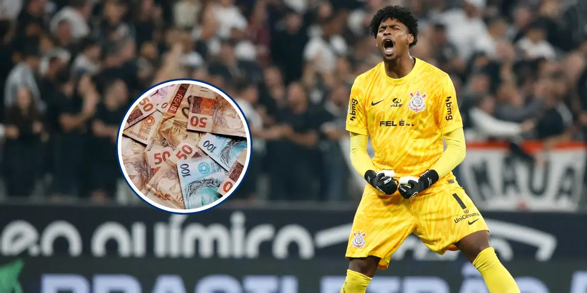 O salário de Hugo Souza (Foto: Corinthians)