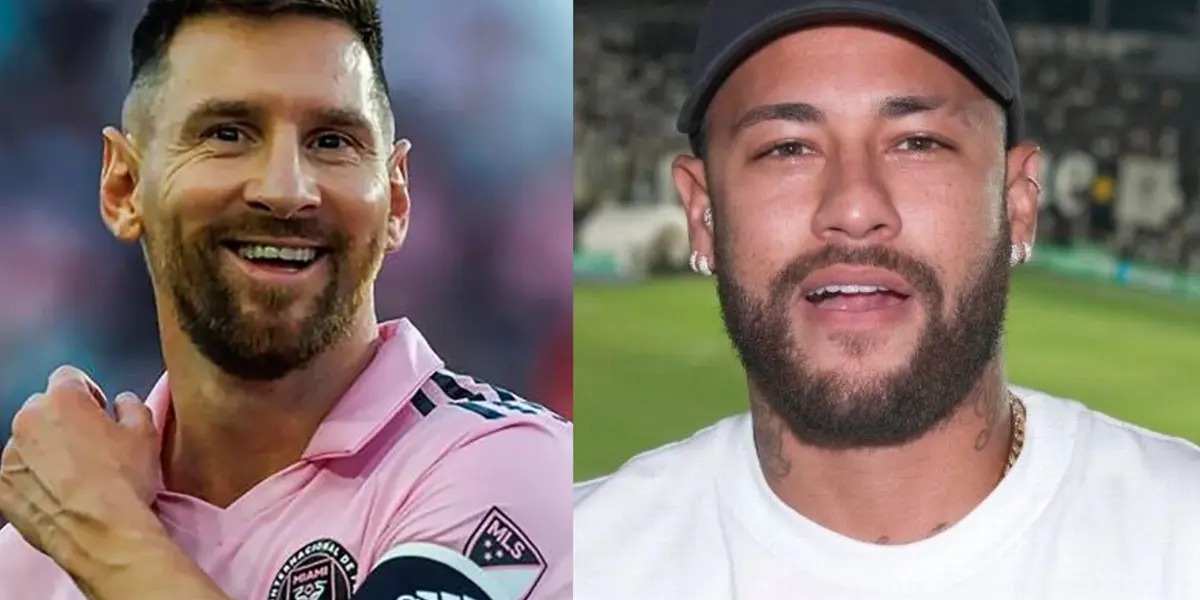 O salário de Neymar no Santos pode superar o de Messi no Inter Miami. Foto: Divulgação