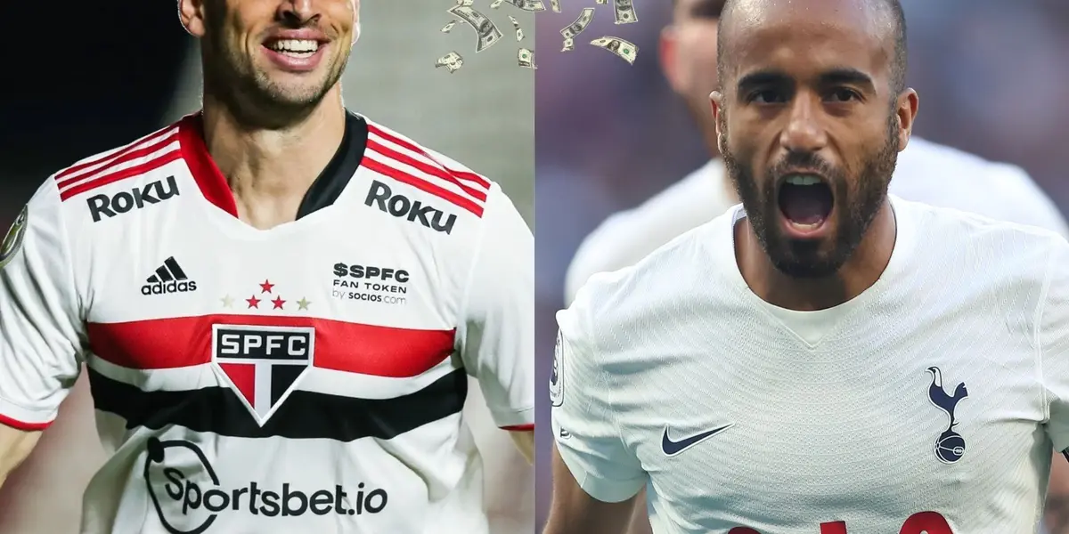 O São Paulo tem demonstrado interesse em Lucas Moura, meio-atacante que está deixando o Tottenham na final da temporada europeia