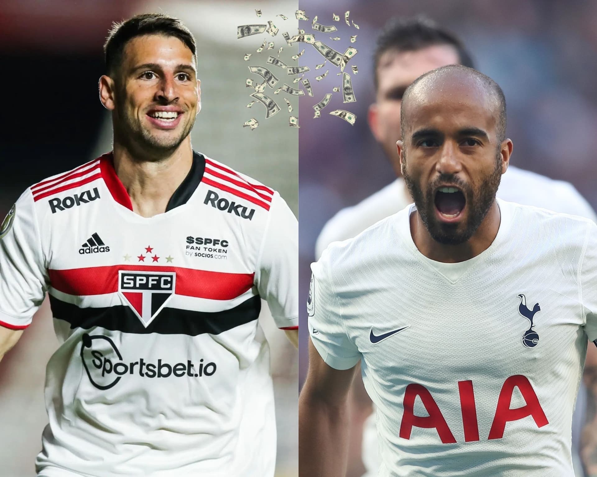 O São Paulo tem demonstrado interesse em Lucas Moura, meio-atacante que está deixando o Tottenham na final da temporada europeia