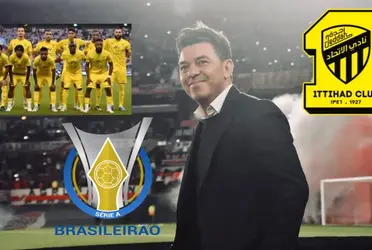 O técnico de maior sucesso da história do River Plate não vive um bom momento no Al-Ittihad.