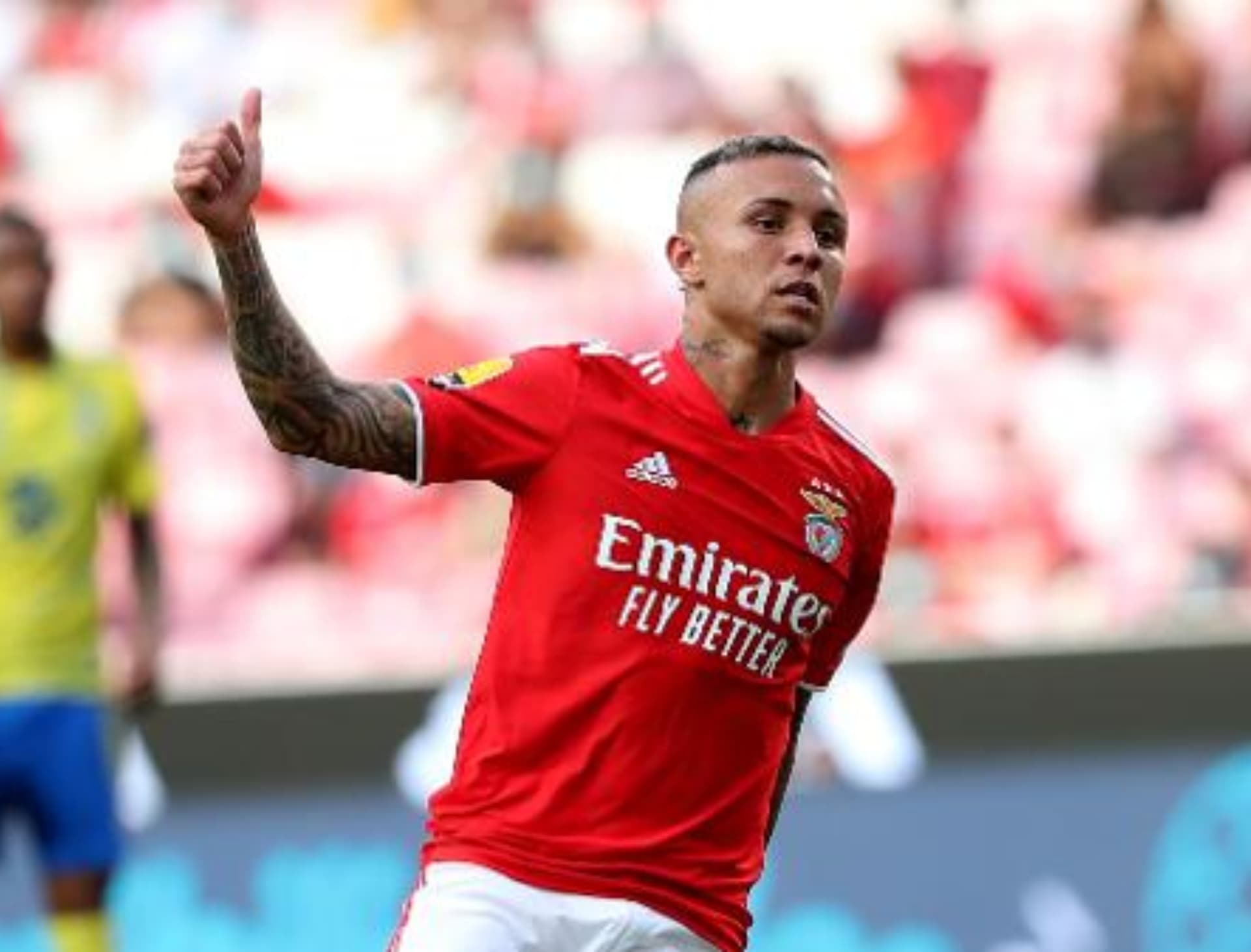 O técnico do Benfica confia na permanência do brasileiro, mas não deu garantias