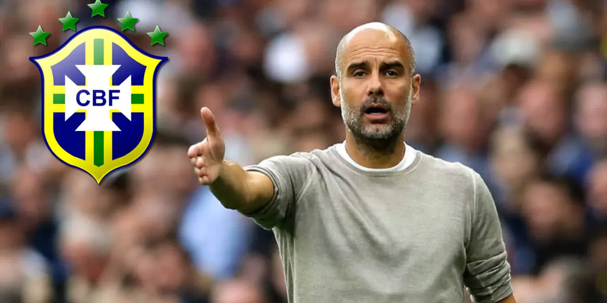 O técnico espanhol renovou com o Manchester City e é cotado para substituir Tite na Seleção Brasileira