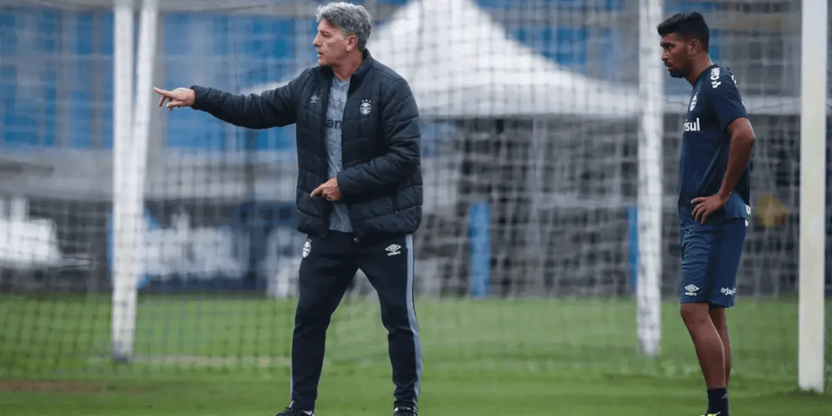 O técnico Renato Portaluppi, do Grêmio, voltou a falar sobre a situação do elenco após primeira derrota do time no Brasileirão pro Cruzeiro