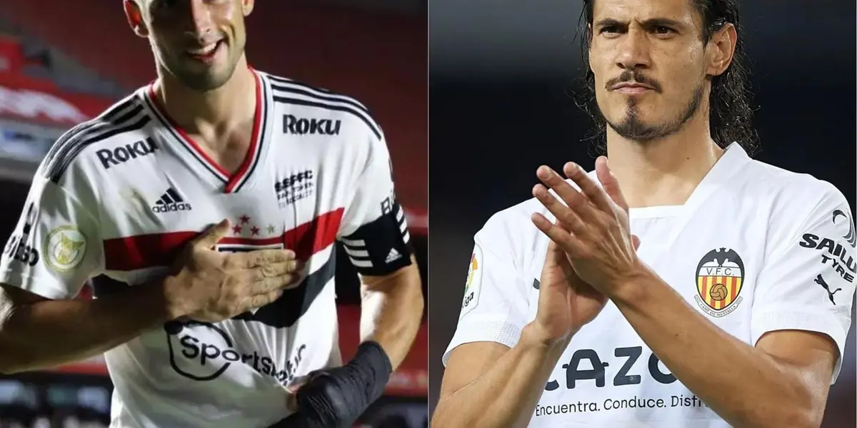 O uruguaio Edinson Cavani, atual jogador do Valencia, pode se juntar ao São Paulo Futebol Clube, segundo especulações recentes