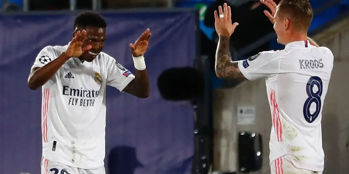 O volante Kroos saiu na defesa do atacante Vinicius Junior, do Real Madrid, que vinha sendo alvo de críticas por causa de possíveis excessos
