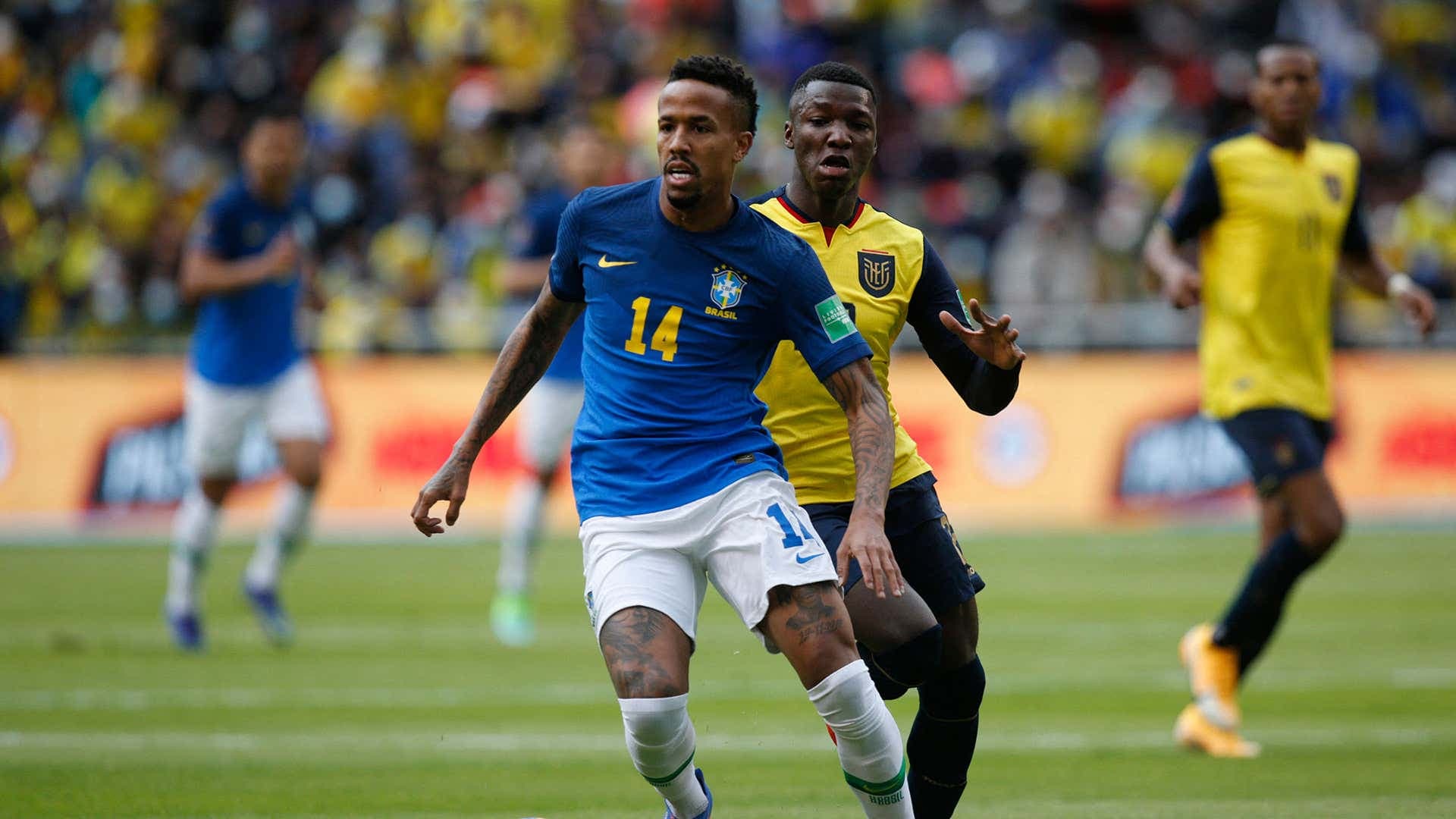 O zagueiro brasileiro foi suspenso para a partida contra o Paraguai e deixou a concentração de Tite, e poderá chegar a tempo para a partida pela Copa do Rei. No entanto, os outros três madridistas vão continuar com a sua selecção.
