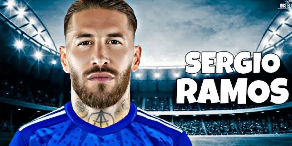 O zagueiro Sérgio Ramos é alvo do Cruzeiro