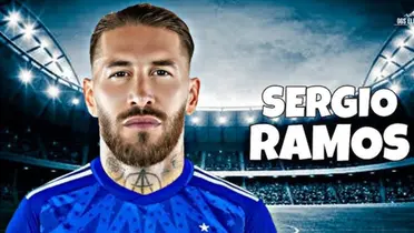 O zagueiro Sérgio Ramos é alvo do Cruzeiro