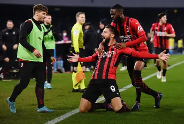 Olivier Giroud fez o único gol da partida