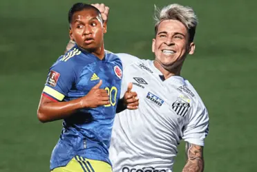 Os dois jogam no santos, mas um está vivendo grande momento e outro tem péssima notícia