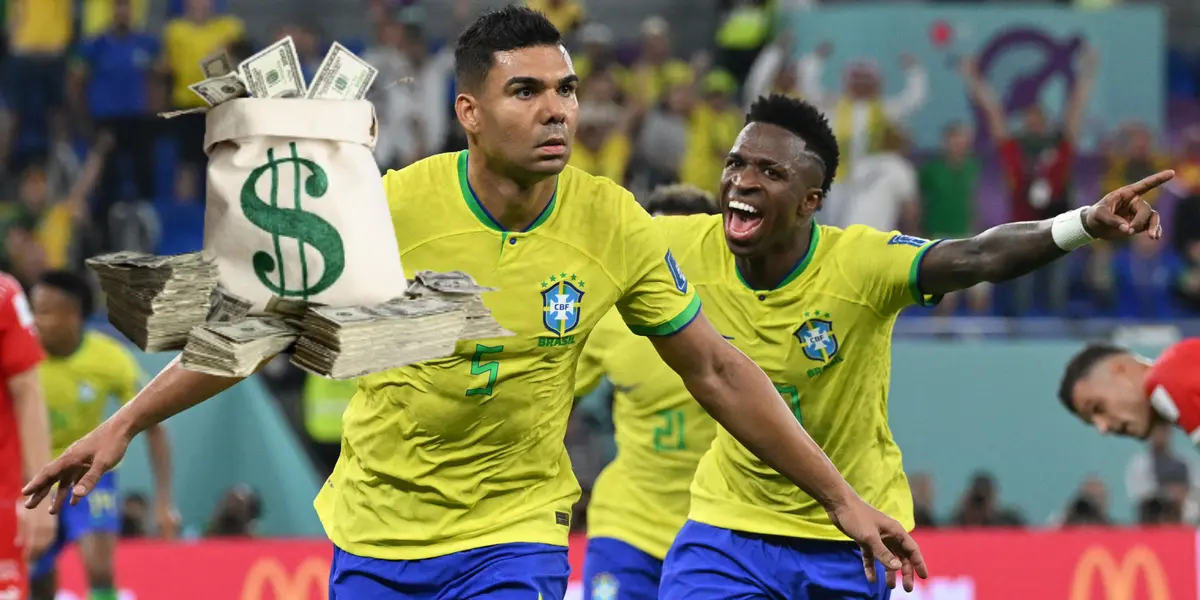 Os jogadores da seleção brasileira tem ótimos salários e acumulam riquezas