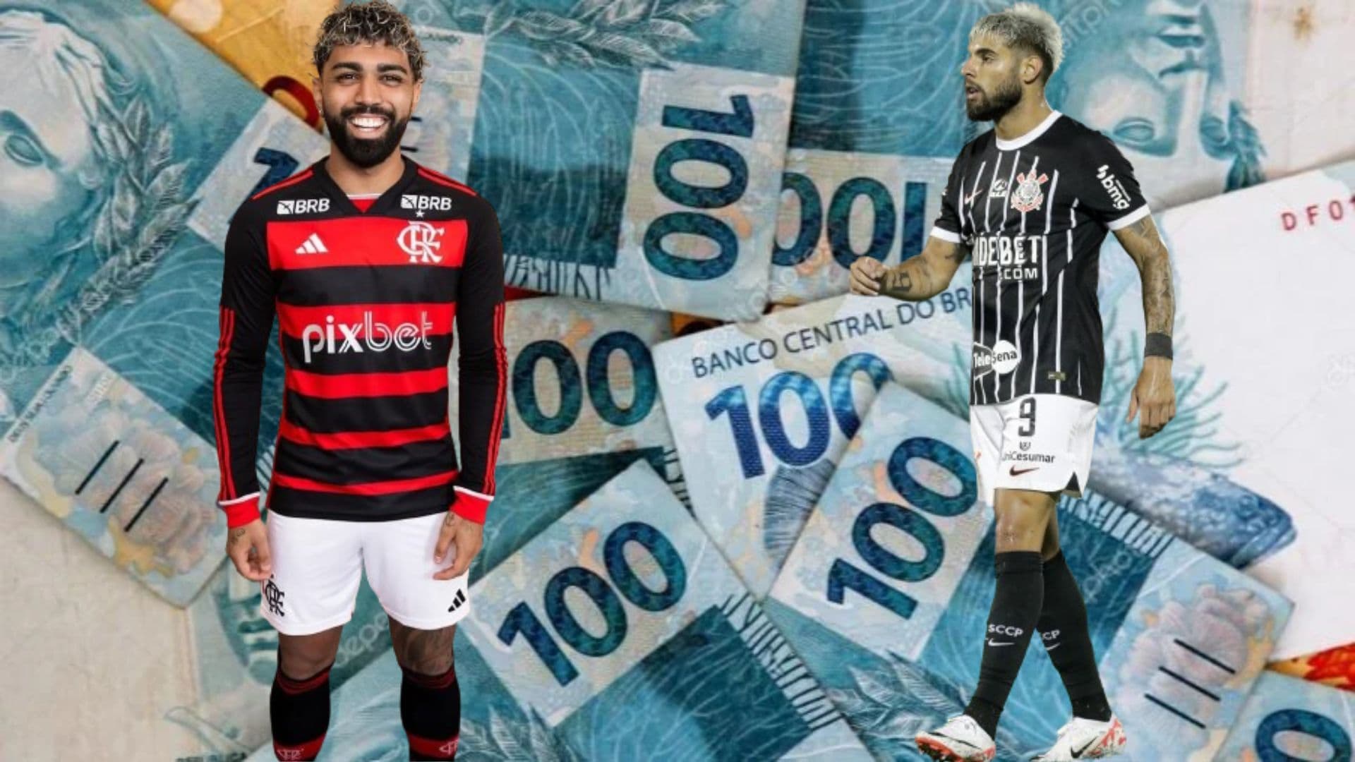 Os salários de Gabigol e Yuri Alberto