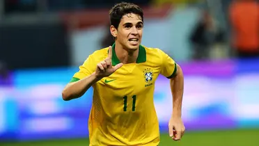 Oscar defendeu a Seleção Brasileira