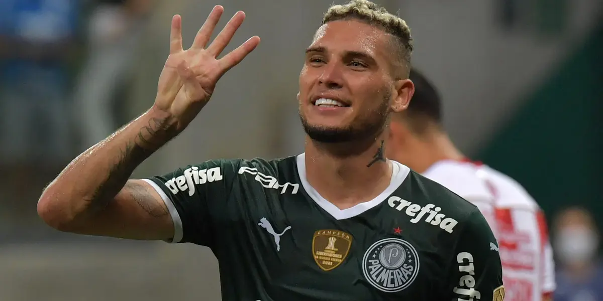 Palmeiras anunciou uruguaio Merentiel como novo reforço da temporada