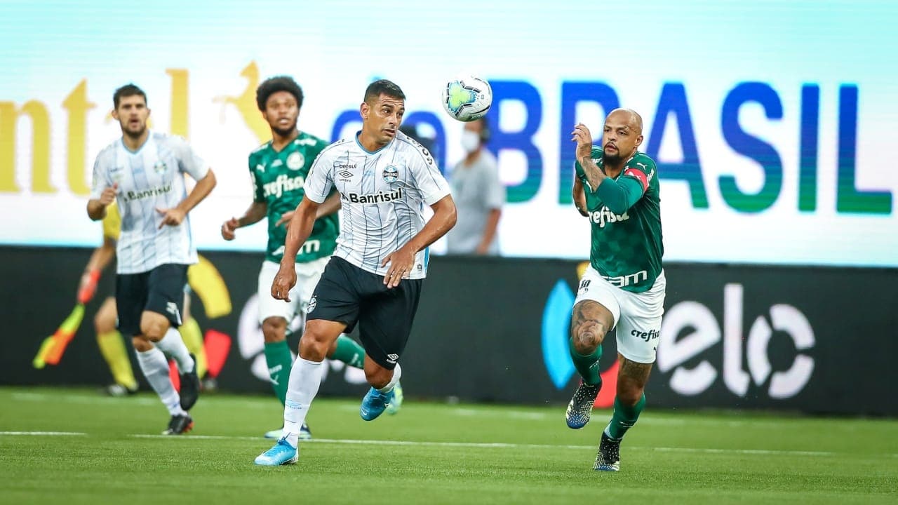 Palmeiras busca quarta vitória seguida para manter embalo e boa fase no Brasileirão contra o Grêmio que luta para não ser rebaixado