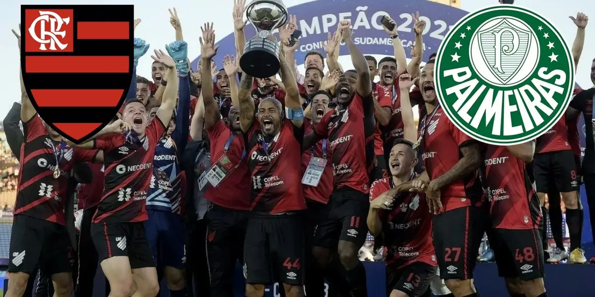 Palmeiras e Flamengo travam batalha fora de campo por campeão da Copa Sul-Americana 2021