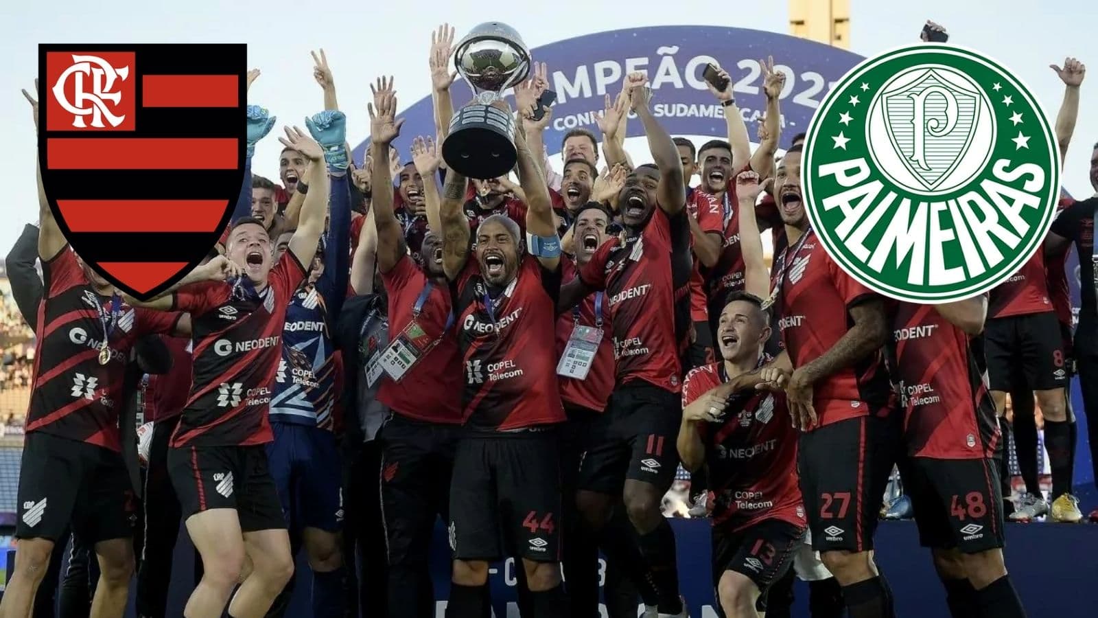 Palmeiras e Flamengo travam batalha fora de campo por campeão da Copa Sul-Americana 2021