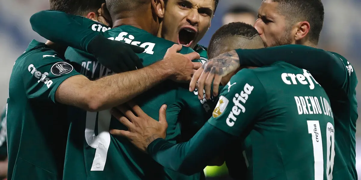 Palmeiras eliminou o rival São Paulo da Copa Libertadores 2021 e Raphael Veiga aproveitou para provocar o técnico Hernán Crespo