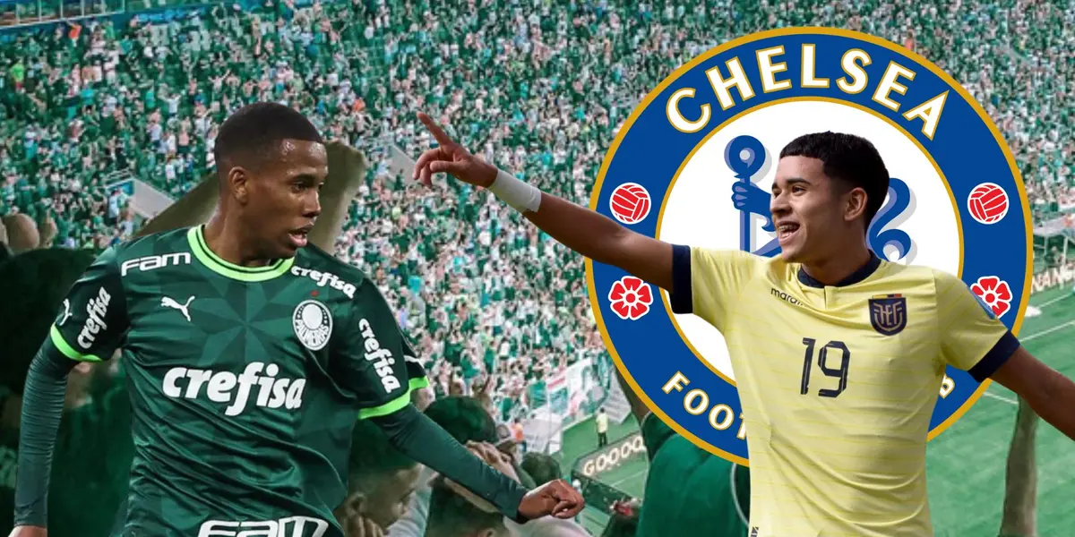 Enquanto Chelsea pagou R$ 117 milhões em Kendry Paez, o valor que custa Estevão do Palmeiras