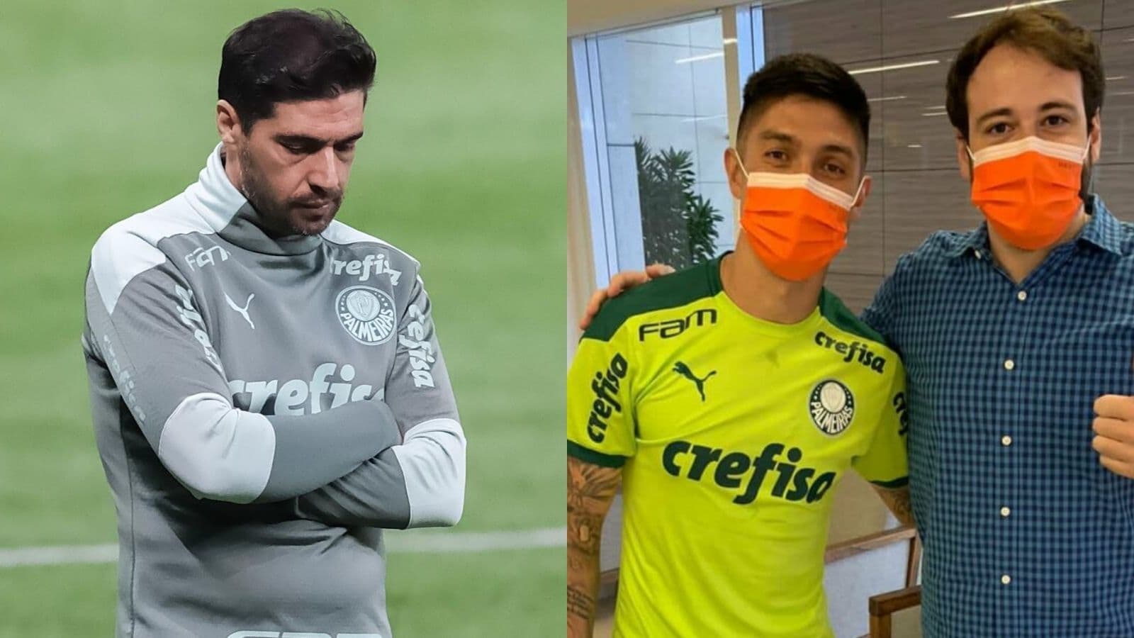 Palmeiras já estava tudo certo com Huerta, tinha fotos no clube, mas foi barrado para a tristeza de Abel Ferreira