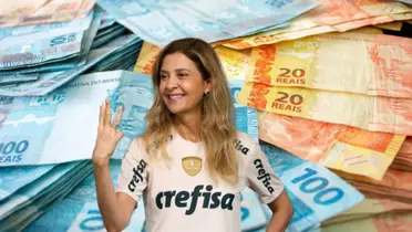 Imparável, Leila Pereira faz negócio milionário incrível para o Palmeiras