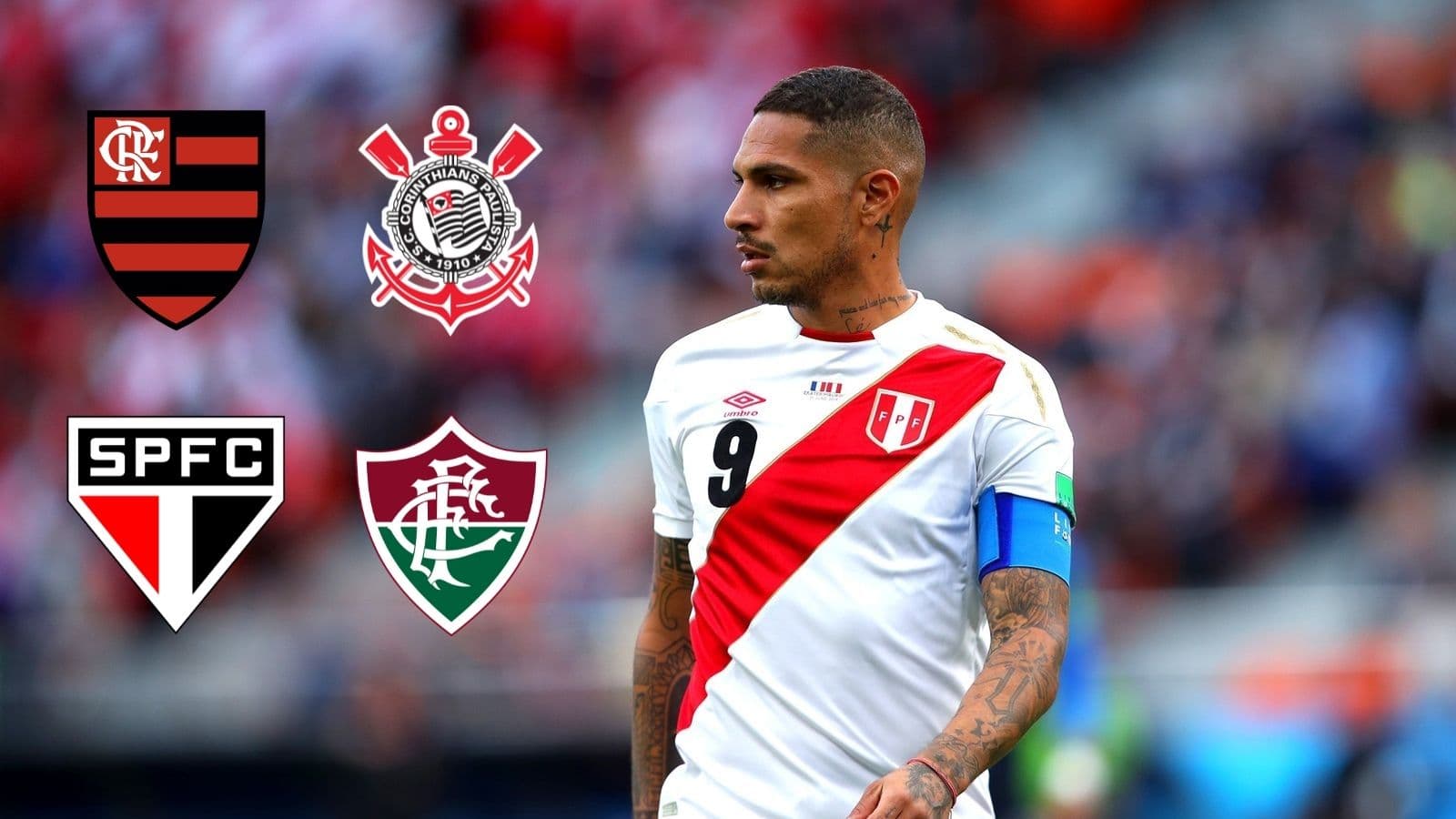 Paolo Guerrero está sem clube desde outubro e ainda não planeja sua aposentadoria do futebol