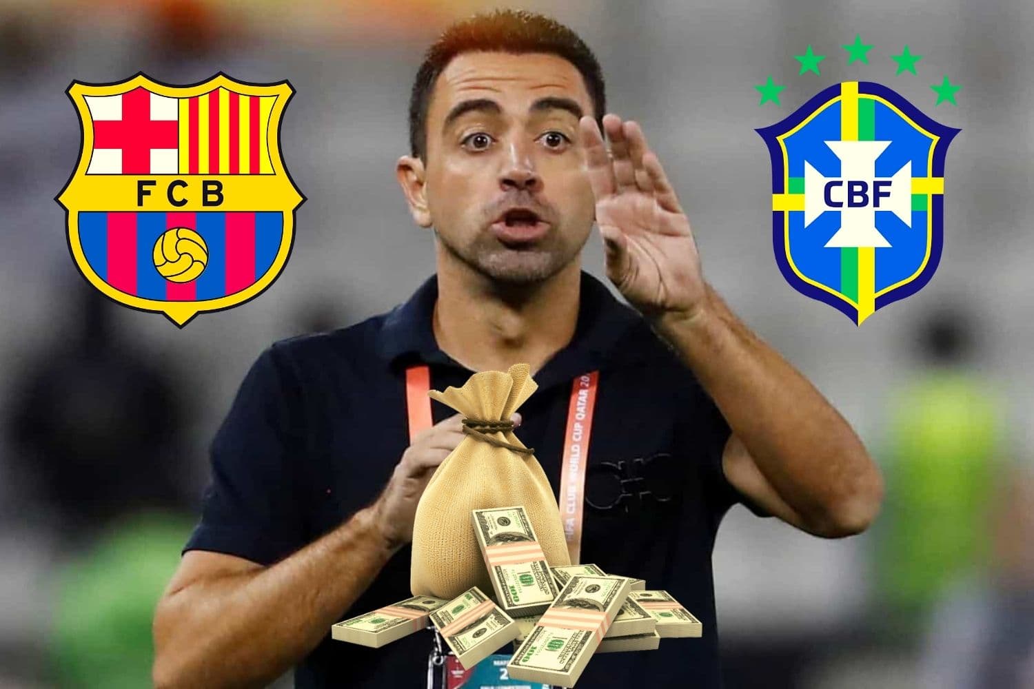 Parte salarial deve ter influenciado escolha de Xavi ao deixar o Catar e voltar à Barcelona sem pensar na seleção brasileira