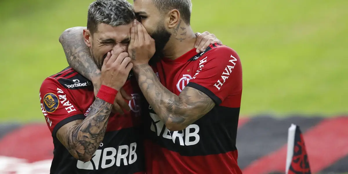 Partida de volta das quartas de final entre Flamengo e Olimpia tem ameaça contra Arrascaeta