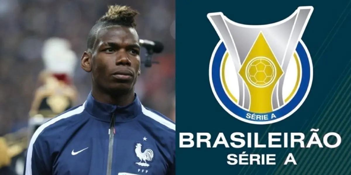 Paul Pogba foi notícia e no Brasil abriram as portas para ele onde seria destaque em grande clube