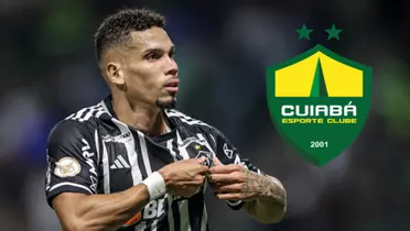 Paulinho em ação pelo Atlético-MG n Brasileirão