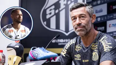 Pedro Caixinha revela o motivo de levar Neymar para o clássico paulista (Foto: Santos)